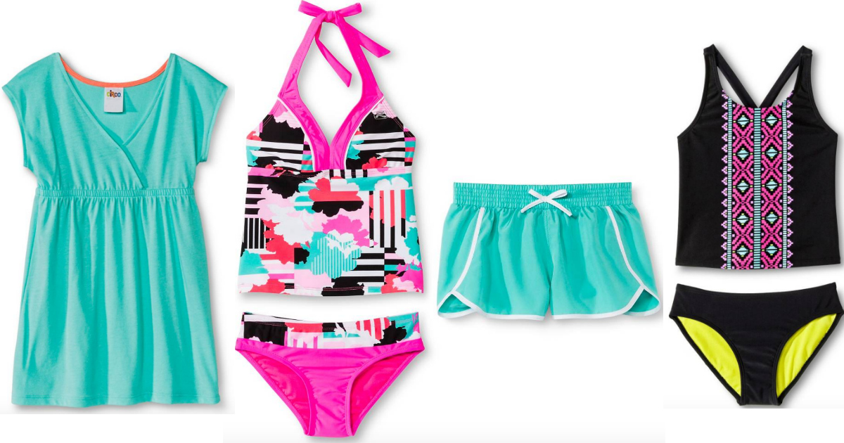 50 Off or More Girls' Swim Clearance
