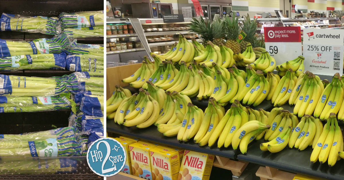 Target Shoppers! RARE 25 Off Fresh Produce Cartwheel = Nice Deals on