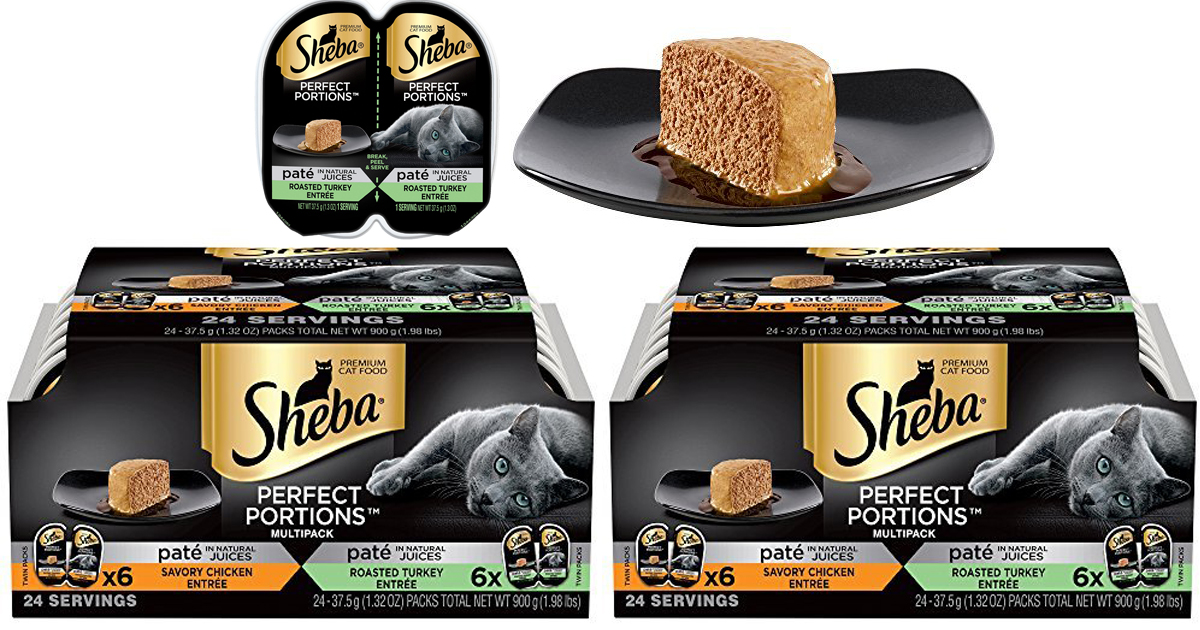 Amazon SHEBA Perfect Portions Wet Cat Food Only 15¢ Shipped Per Serving