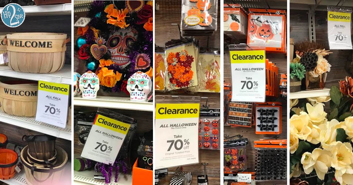 Michaels 70 Off Halloween & Fall Clearance