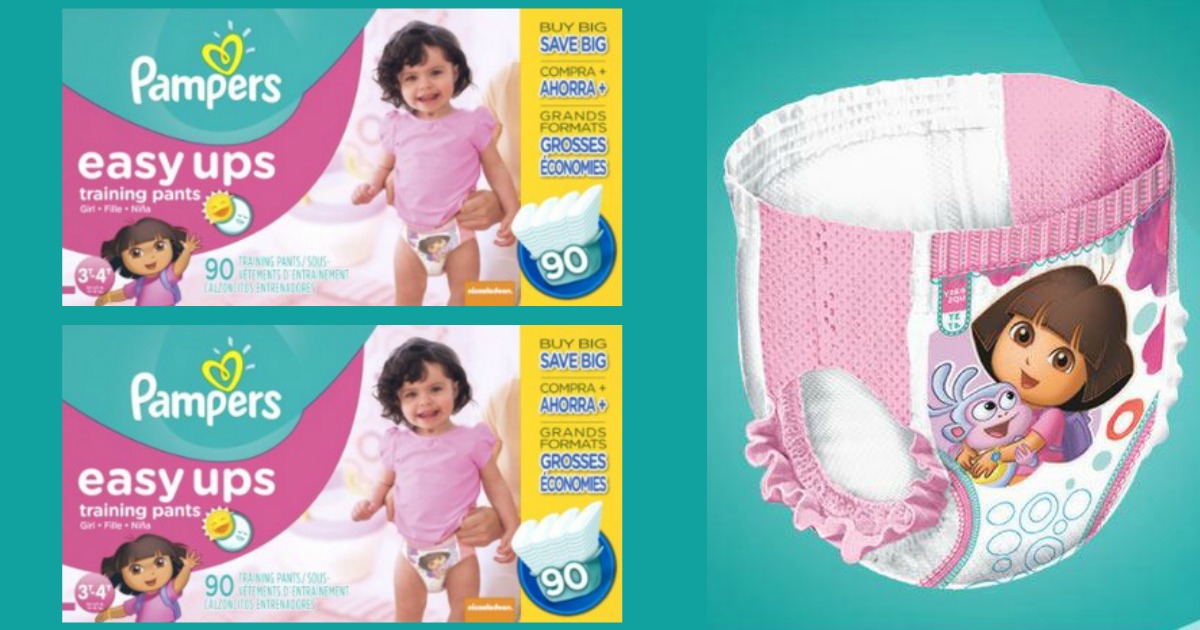 Amazon Pampers Easy Ups 3T4T 90Count Box Only 14.28 (Regularly32.99)