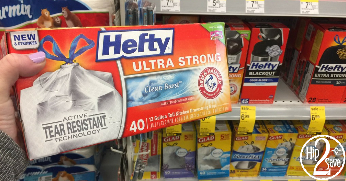 Walgreens Hefty Trash Bags Only 4.99 Per Box (Includes Lawn & Leaf Bags!)