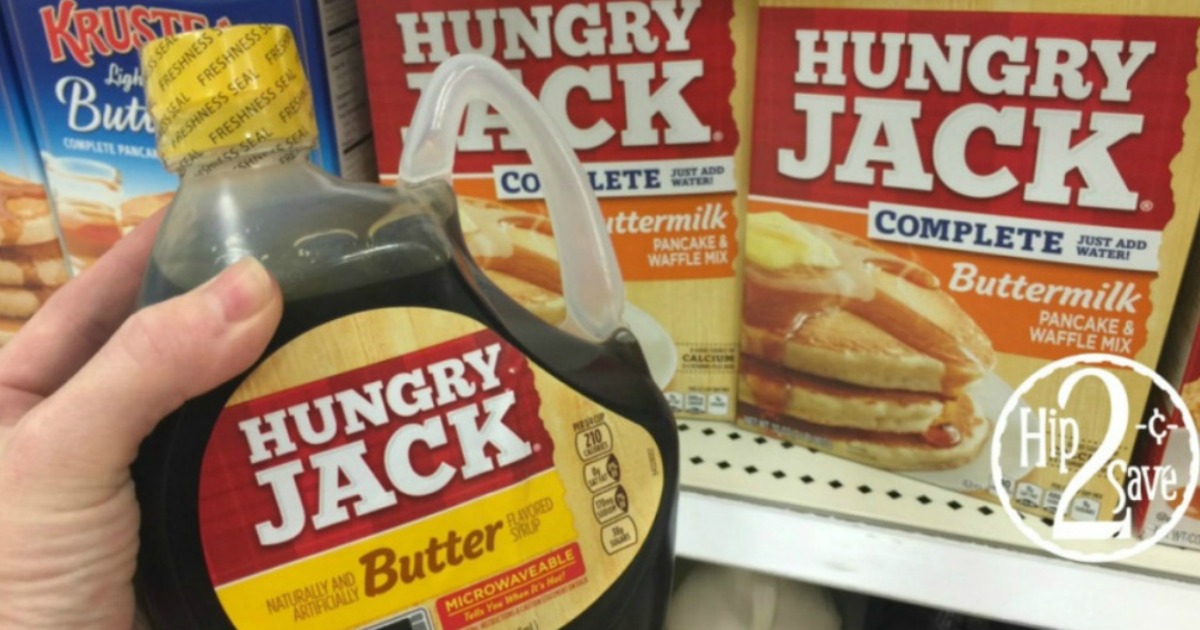 Target Hungry Jack Pancake Mix and Syrup Only 1 Each (After Ibotta)