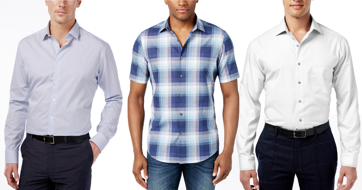 Macy's Men's Dressy & Casual Shirts As Low As 11.99 (Regularly 40)