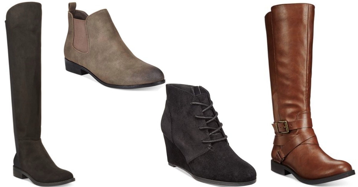 Macy's Women's Boots & Booties ONLY 19.99 (Regularly 69.50)