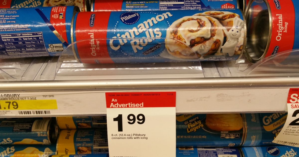 Target Pillsbury Baking Goods Only 1.22 each