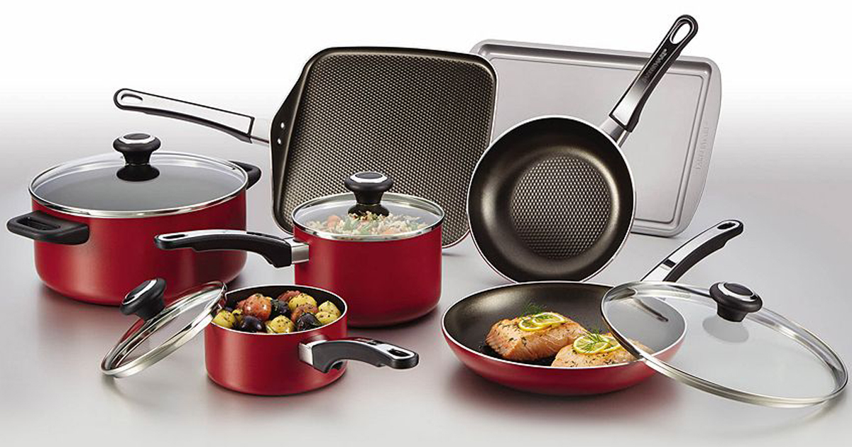 Kohl's TFal 20 Piece Cookware Set ONLY 39.49 Shipped After Rebate