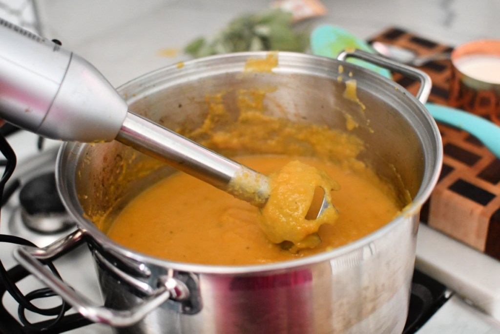 This Savory Butternut Squash Soup Recipe is Cozy and Delicious for Fall!