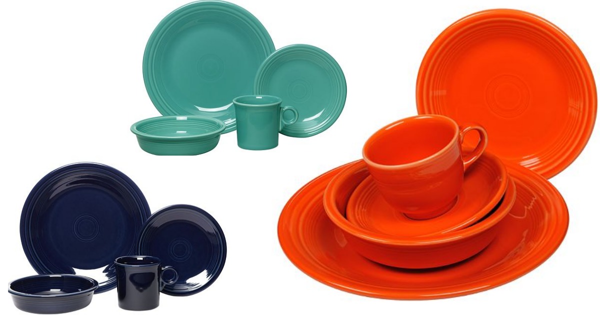 Kohl's Cardholders Fiesta Dinnerware Sets AND Free Gift Only 13.99
