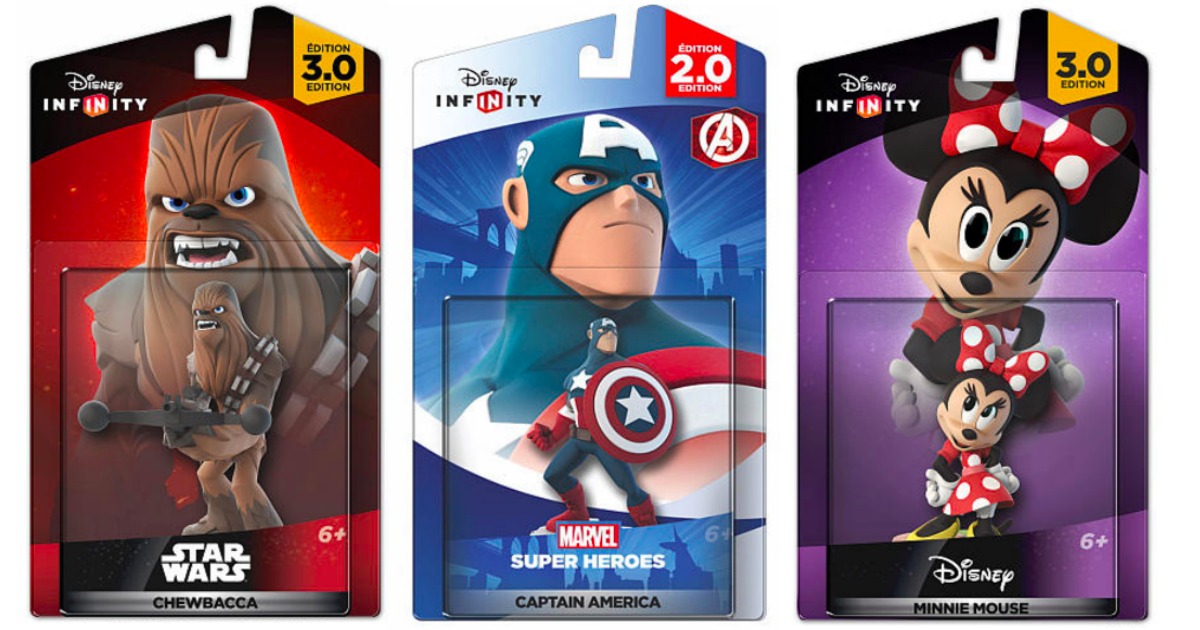ToysRUs Disney Infinity Figures Buy 1 Get 3 FREE = Only 3.75 (Reg