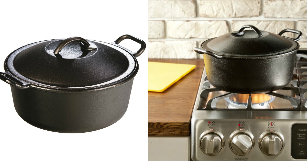 Amazon Lodge 4Quart Dutch Oven Only 39.89 (Regularly 57)