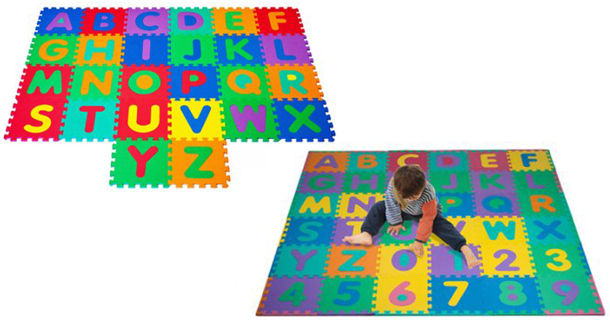 Walmart Foam Build & Play Alphabet Puzzle Mat Only 14.97 (Regularly