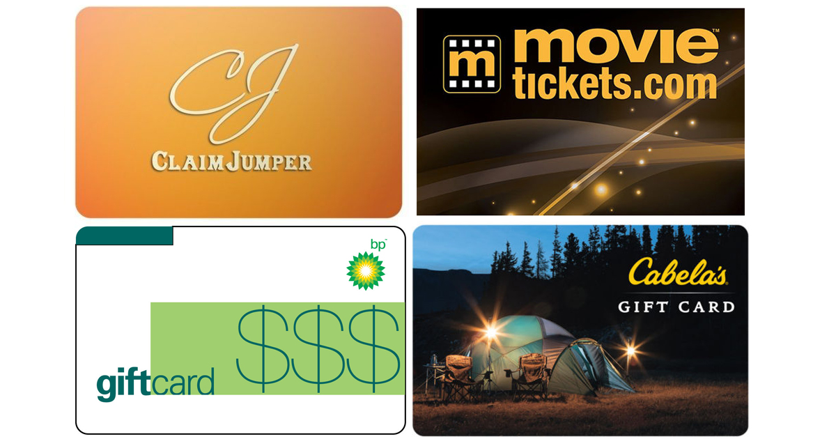 Cabela's 100 Gift Card Only 85 Shipped & More