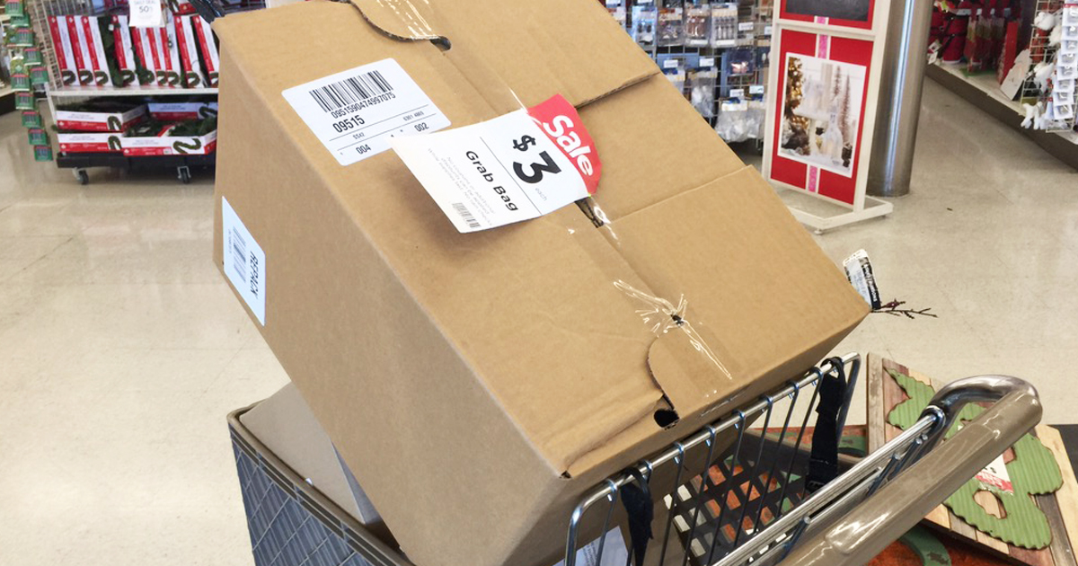 Michaels Possible 3 Holiday Grab Bags/Boxes