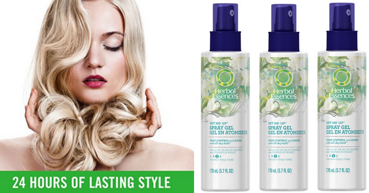 Amazon Herbal Essences Set Me Up Spray Gel 3Pack ONLY 2.64 (Ships W