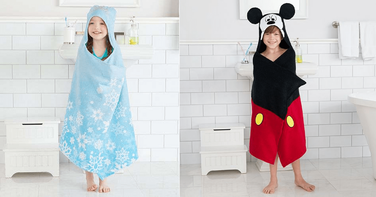 Kohl's *HOT* Kid's Hooded Bath Wraps Only 5.83 Each (Regularly Up To
