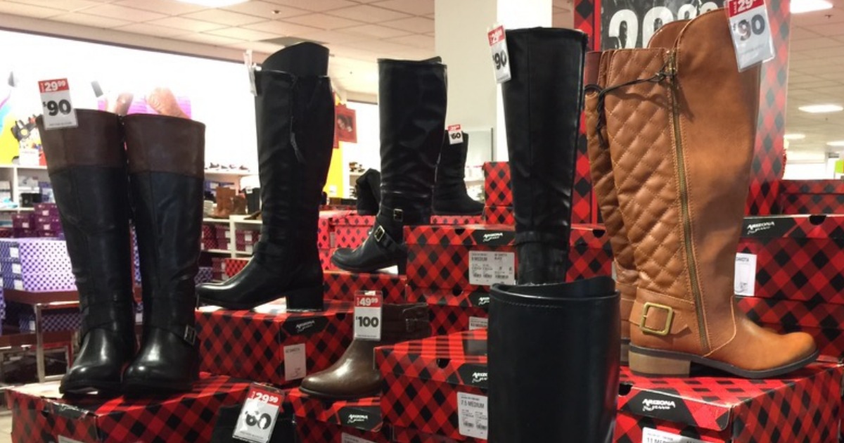 JCPenney 10 Off 25 Purchase Coupon = Women's Boots 19.99 (Regularly