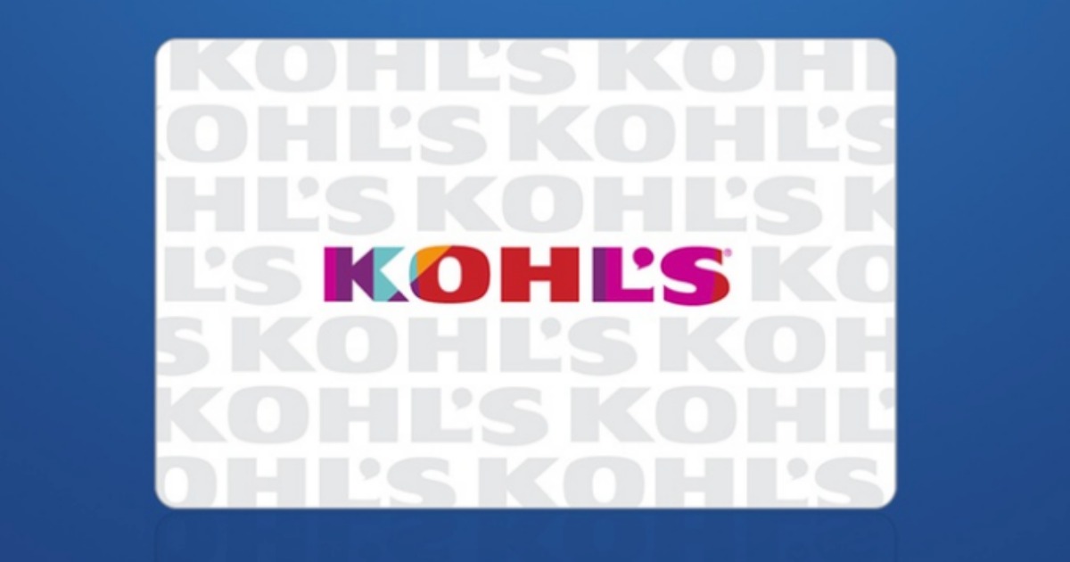 Groupon 10 Kohl's eGift Card AND 5 Bonus Kohl's eCard ONLY 10