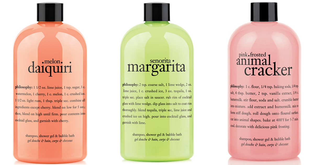 Macy's Philosophy Shampoo, Shower Gel & Bubble Bath 12 Shipped + Earn