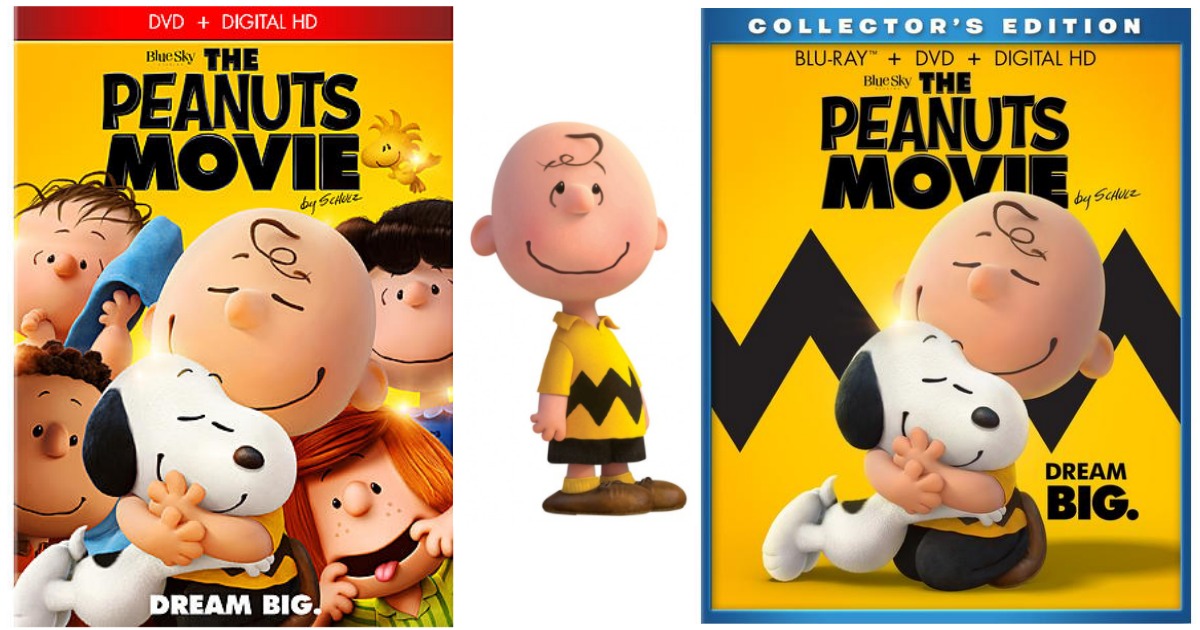 Kmart The Peanuts Movie DVD & Digital HD Copy Only 5.99 (Regularly
