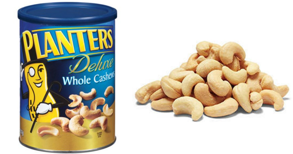 Amazon Planters Deluxe Cashews 18.25 Ounce Container ONLY 5.99 Shipped
