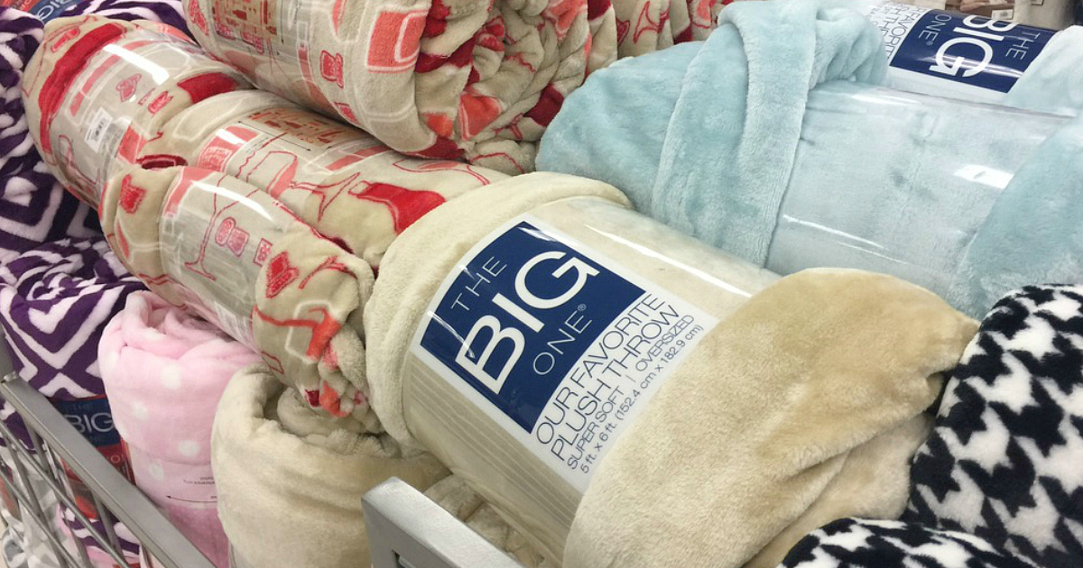 *HOT* Deals on The Big One Plush Throws, Electric Blankets