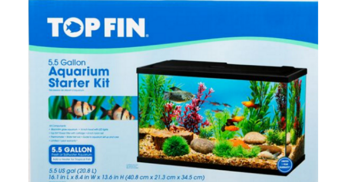 PetSmart LED 5 Gallon Aquarium Starter Kit ONLY 17 (Regularly 39.99