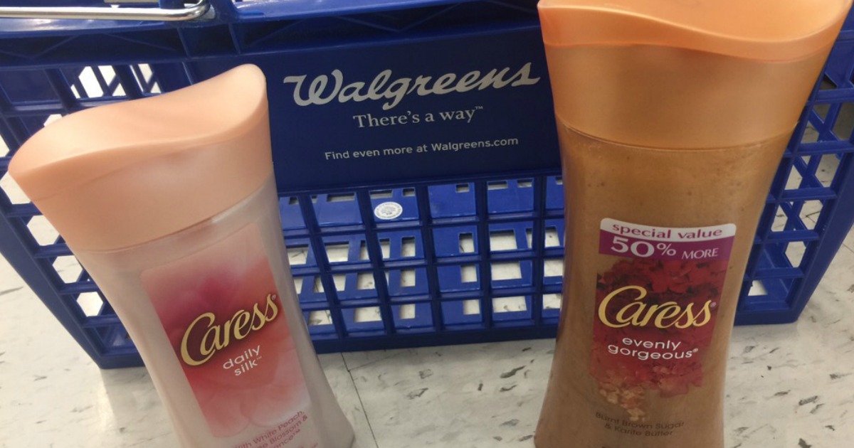 Walgreens Caress Body Wash Only 1.28 (After Rewards)