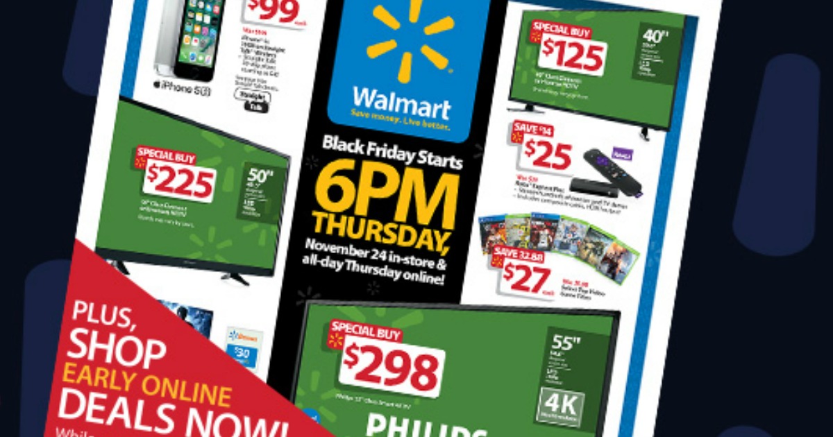 Walmart Black Friday Ad Scan Available NOW