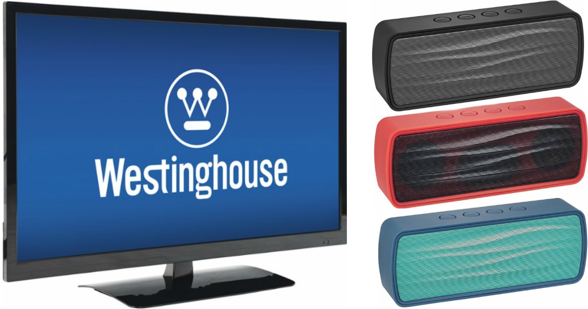 Best Buy Westinghouse 32" HDTV AND Insignia Bluetooth Speaker Only 77