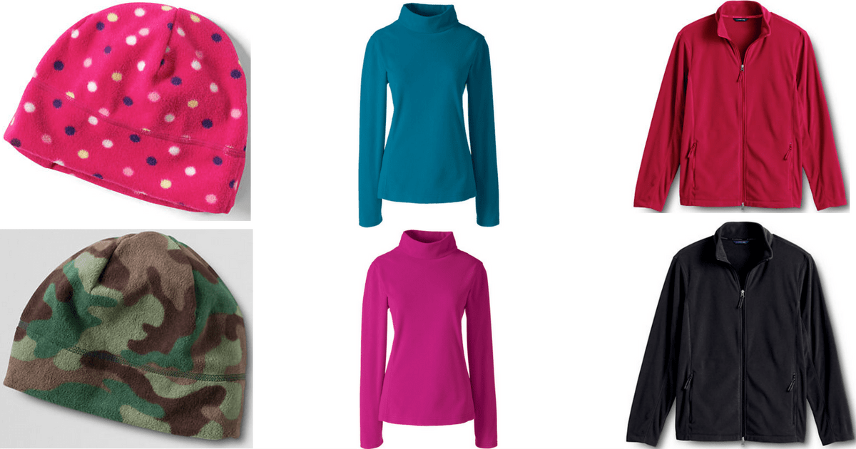 Lands' End 50 off Fleece and 40 Off Everything Else + FREE Shipping with Visa Checkout