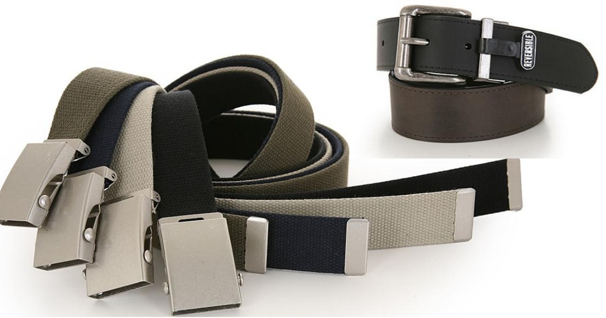 Buy 1 Get 1 FREE Men's Belt Sale = Prices Start at Just 2.