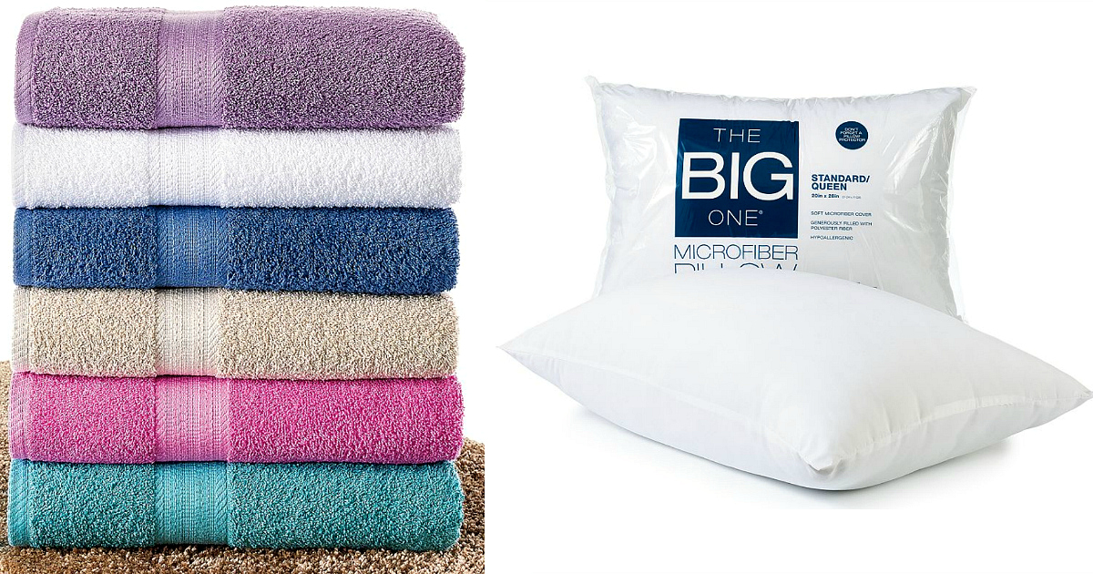 Extra 15 Off = Huge Savings on The Big One Towels, Pillows