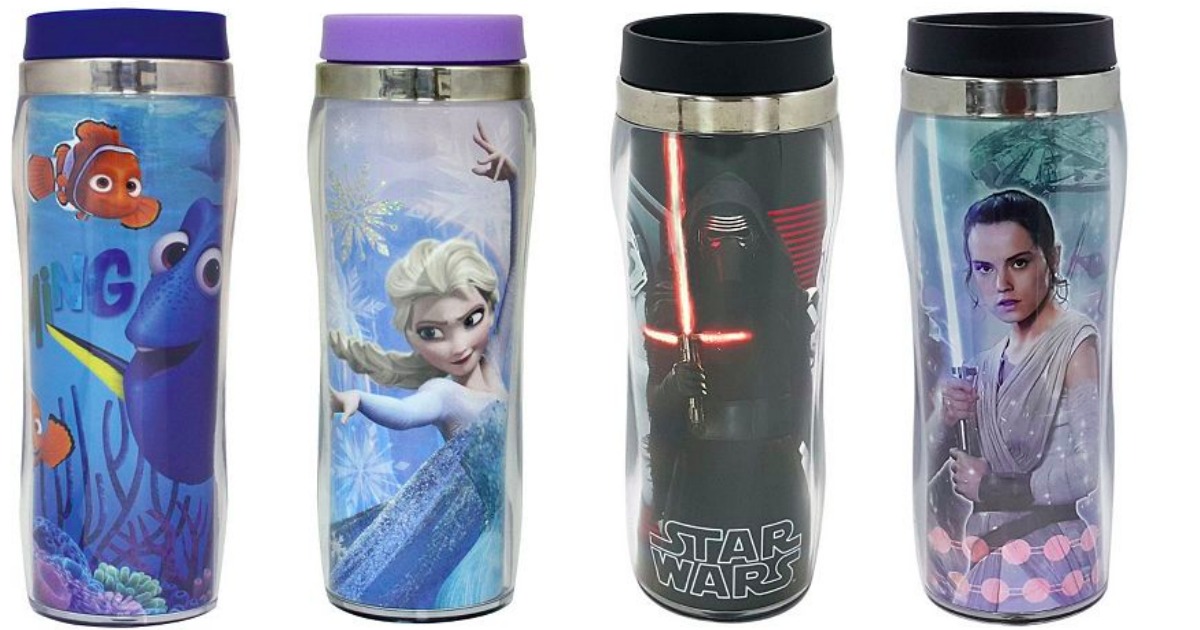 Kohl's Cardholders Disney or Star Wars Travel Mugs Only 3.49 Shipped