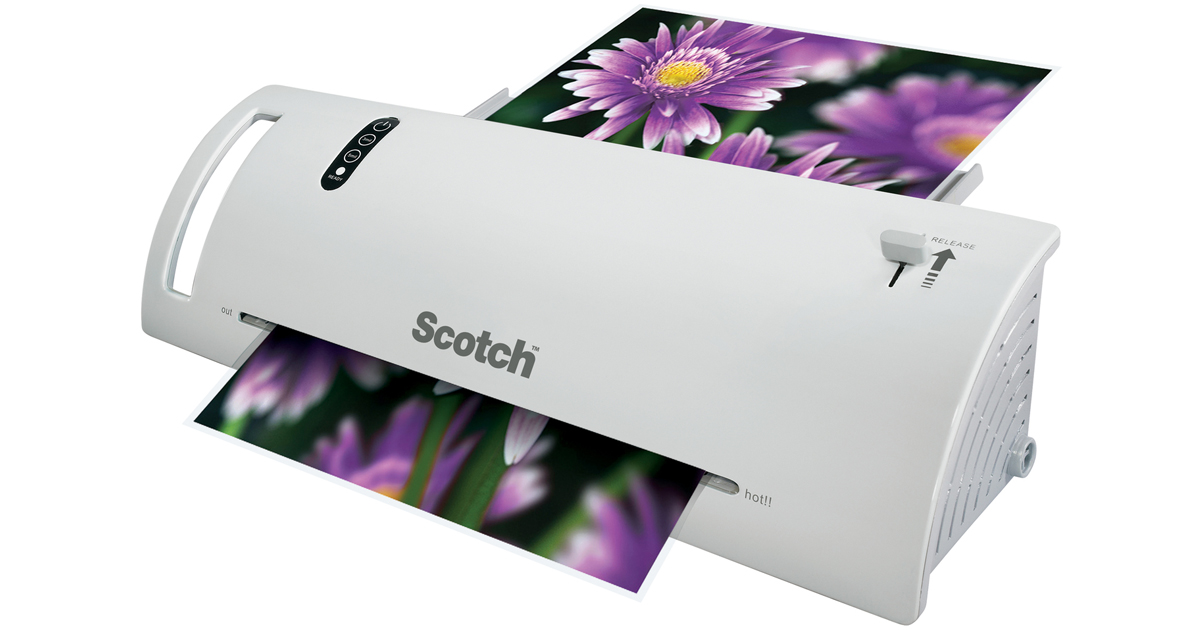 Walmart Scotch Thermal Laminator with 25 BONUS Pouches Just 17.88