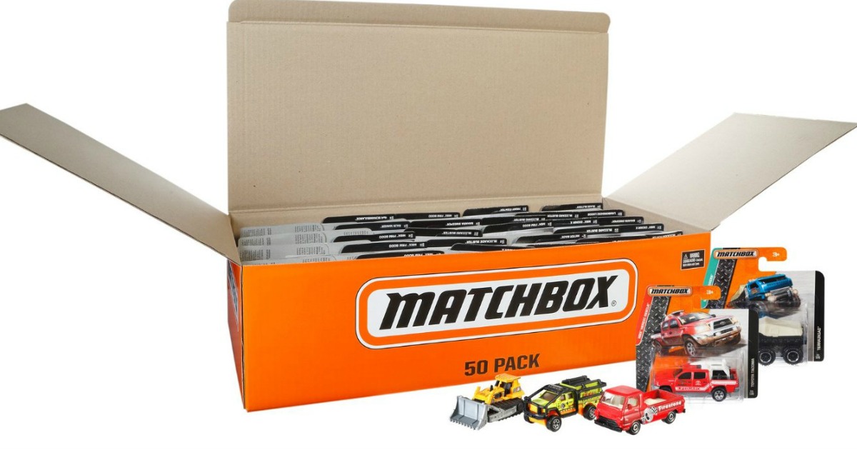 Amazon Matchbox Diecast 50 Car Pack Only 36.77 Shipped (Just 74¢ Per Car!)