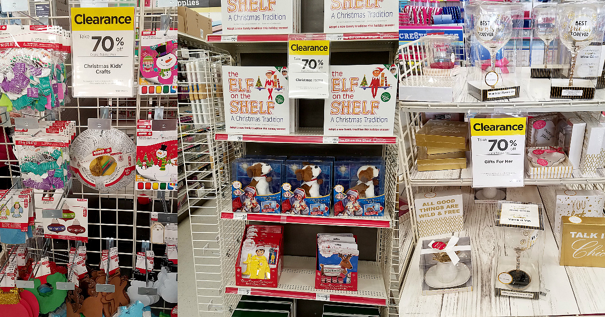 Michaels 70 Off Christmas Items In Store = Elf on the Shelf A