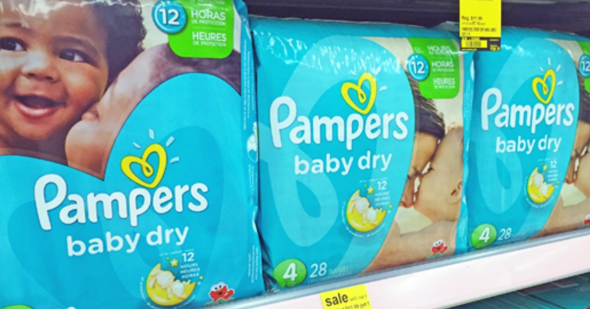 Walgreens Pampers Swaddlers Jumbo Packs Only 4.99 (After Rewards)