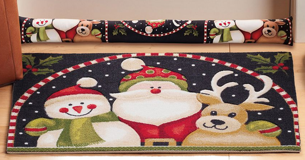 Kohl's Extra 25 Off Entire Purchase = Holiday Themed Rugs Only 8.99