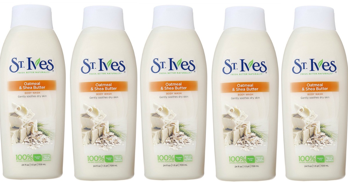 Amazon St. Ives Body Wash 24oz Bottles Only 2.51 Each Shipped