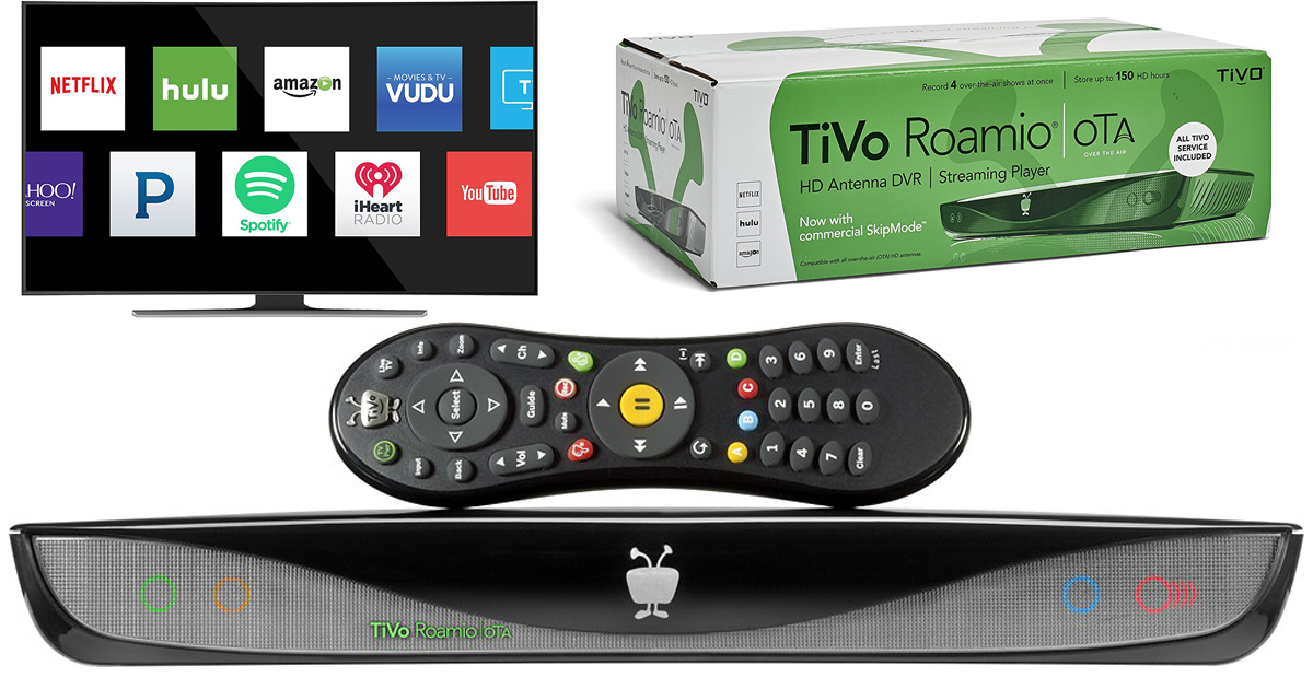 Amazon TiVo Roamio HD Antenna DVR Streaming Player Only 314.99