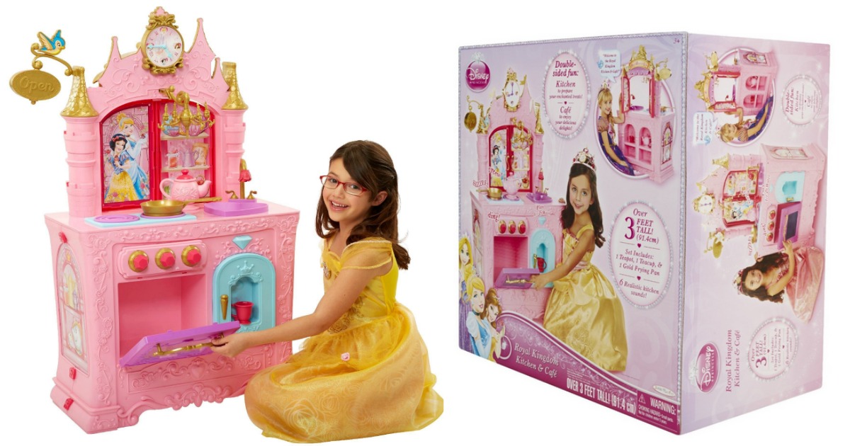 Amazon Disney Princess Royal 2Sided Kitchen & Café Only 34.89