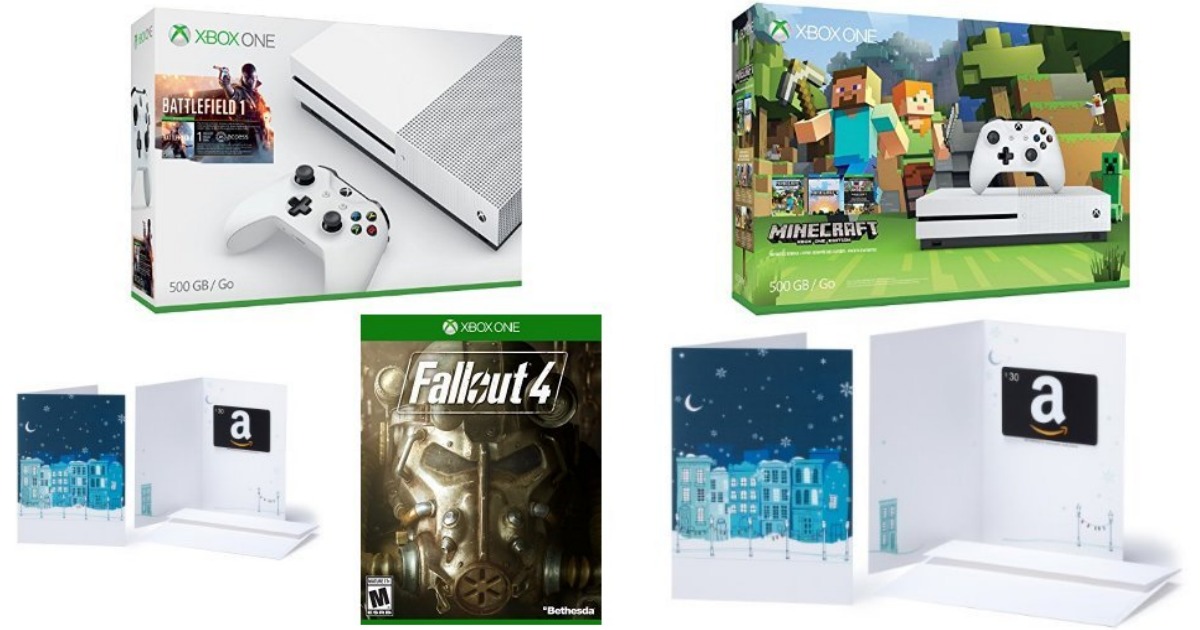 Amazon FREE 30 Amazon Gift Card w/ Select XBOX One S Console Purchase