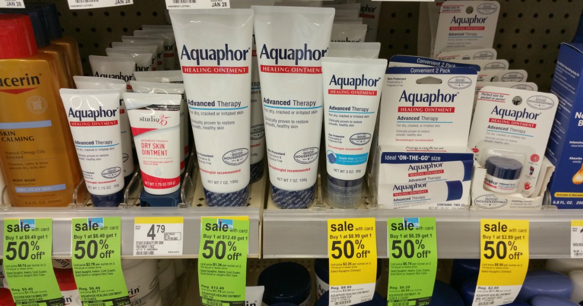 Walgreens Shoppers! BIG Savings on Aquaphor Healing Ointment Products