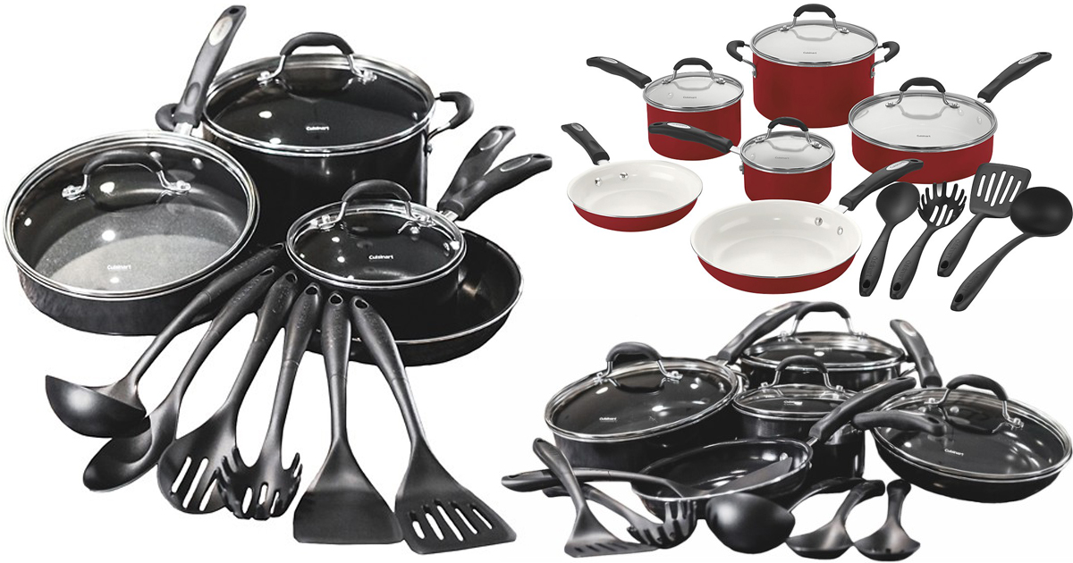 13 Piece Cuisinart Cookware Set Only 59.99 Shipped (Reg