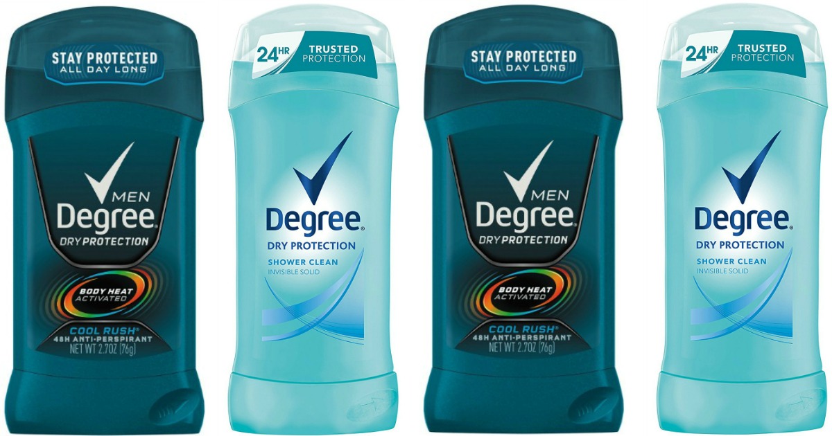 Amazon Prime Men's or Women's Degree Deodorant Only 1.49 Each Shipped