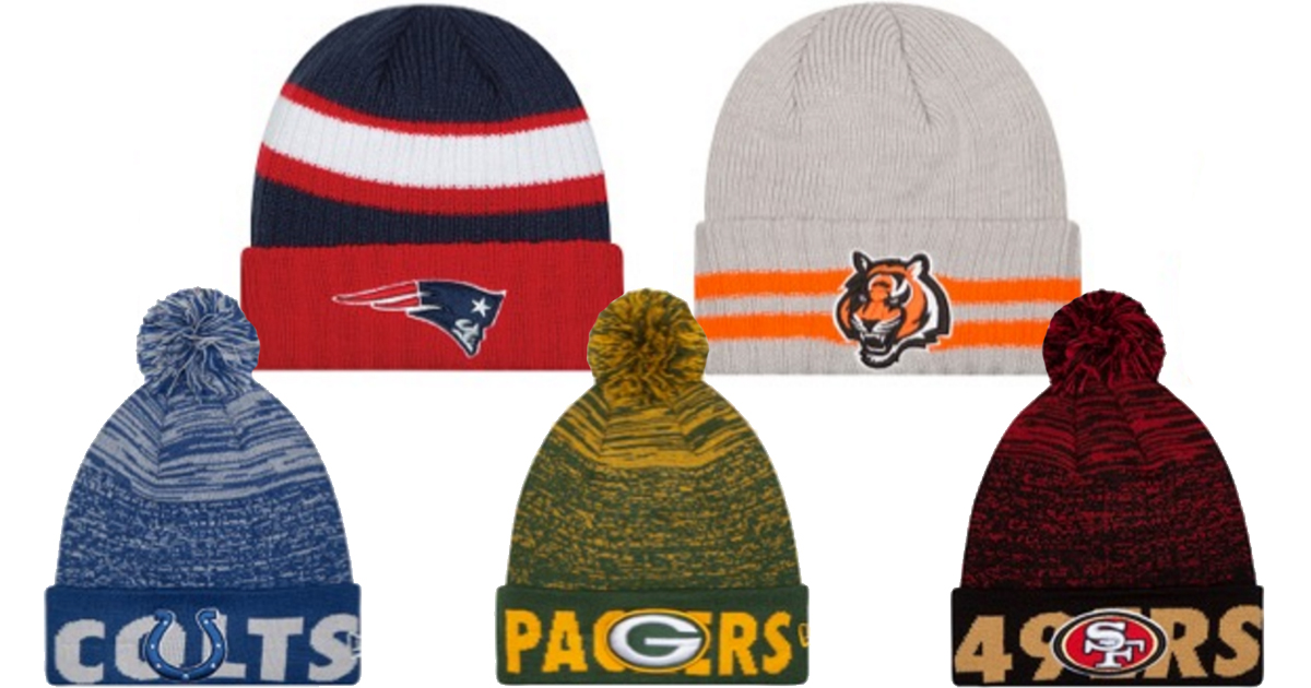 NFL Hats & Beanies 7.49 Shipped (Regularly 24.99)