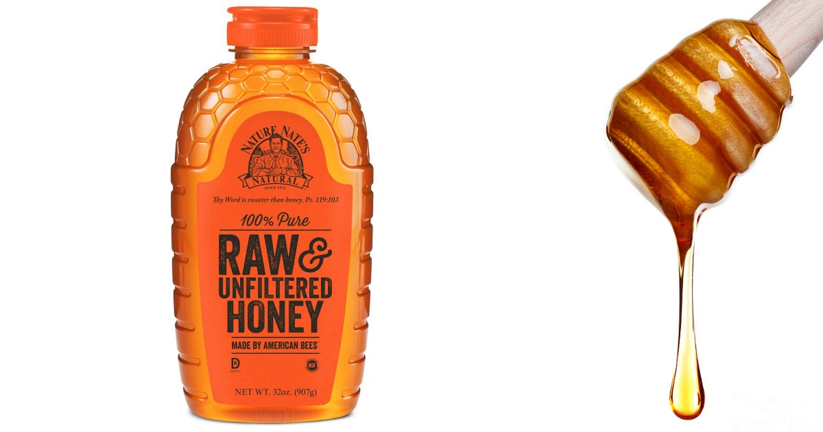 Amazon Prime Nature Nate's 100 Pure Raw & Unfiltered 32 Ounce Honey