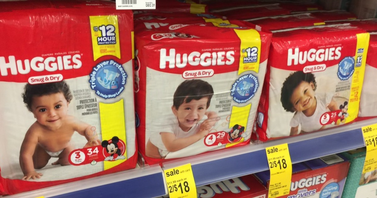*NEW* Huggies Diapers & PullUps Coupons = Only 3 Per Jumbo Pack at