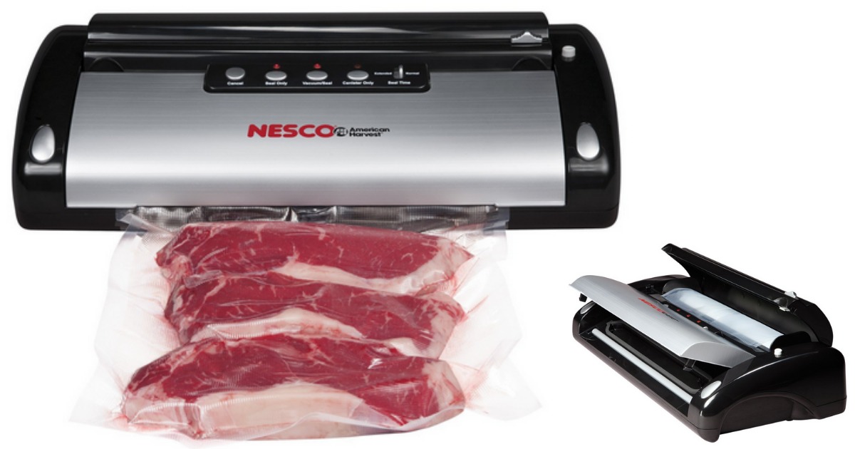 Amazon Nesco Food Vacuum Sealing System w/ Bag Starter Kit Only 39 (Lowest Price)